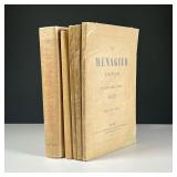 (5PC) FRENCH SOFTCOVER COOKBOOKS | Each with glassine covers, including three volumes of Le Mangier 