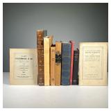(10PC) MISC. BINDINGS | Including: Academie de Paris Lycee Carnot, 1929 L