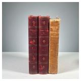 (3PC) ALEXANDER DUMAS | Including: The Forty-Five by Alexandre Dumas, n.d., Library Edition in two v
