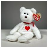 1993 "VALENTINO" BROWN NOSE | Rare early Valentino TY Beanie Baby with a brown nose, 1993 tush tag w