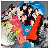 (5PC) ROLLING STONES ALBUMS | Vinyl record albums by the Rolling Stones, including: Tattoo You Under