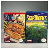 (2PC) FANTASY NES GAMES | Games for Nintendo Entertainment System, including: Star Tropics and Zoda’