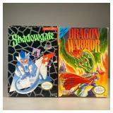 (2PC) DRAGON THEMED NES GAMES | Includes: Dragon Warrior and Shadowgate by Kemco Seika for the Ninte