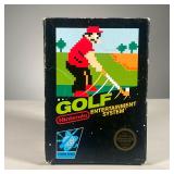 BOX ONLY: GOLF NES | No cartridge, box only for the Nintendo Entertainment System "Golf" game.