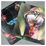 (2PC) VAN HALEN RECORDS | Vinyl record albums, including Van Halen