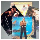 (4PC) ELTON JOHN & OTHER | Vinyl record albums, including: Elton John