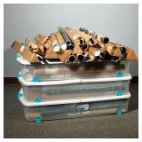 (50+PC) LARGE COLLECTION MOVIE POSTERS | About 30-40 posters rolled in tubes, most unopened, with ti