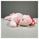 1993 "SQUEALER" BEANIE BABY | Style 4005 with PVC pellets, "DATE OF BIRTH: 4-23-93".