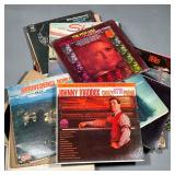 LARGE LOT OF MISC. RECORDS | Collection of vinyl record albums with genres including Jazz, Country, 