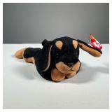 1996 "DOBY" BEANIE BABY | Style 4110, dog TY Beanie Baby, with PVC pellets.