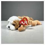 1996 "WRINKLES" BEANIE BABY | Style 4103, "Wrinkles" the dog TY Beanie Baby, with PVC pellets.