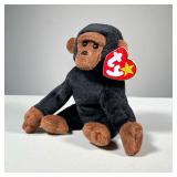 1996 "CONGO" BEANIE BABY | Style 4160, "Congo" the gorilla TY Beanie Baby, with PVC pellets.