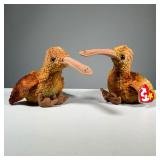 (2PC) 1998 "BEAK" BEANIE BABIES | No style number, bird TY Beanie Babies with swing tags.