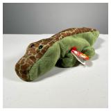 1994 "ALLY" TY BEANIE BABY | Style 4032, alligator Beanie Baby, with 1993 tush tag and PVC pellets.