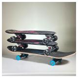 (3PC) SKATEBOARDS | Includes a pair of Redo Skateboard Co boards with checkerboard bottoms and one S