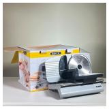 BELLA MEAT SLICER | Bella meat slicer; countertop series, brand new in box. - l. 16 x w. 12 x h. 12 