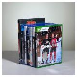 MIXED VIDEO GAME LOT | Includes: unopened copy of NHL 22 for the PS5, NHL 23 for Xbox One, NHL 22 fo