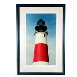 SANKATY HEAD LIGHTHOUSE PHOTOGRAPH | A vibrant color fine art nautical photograph of Nantucket light