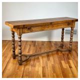 RICHELIEU WAKE TABLE | French wake table by Richelieu Art et Muebles de France, having two folding l