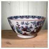 CORK & EDGE "HONG" PATTERN BOWL | Cork & Edge Bowl in Hong pattern. Earthenware and ironstone manufa