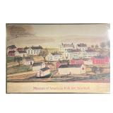 MUSEUM OF AMERICAN FOLK ART POSTER | Famed Poster of the Museum. - l. 36 x h. 24 in