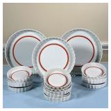 (16PC) D’AUTEUIL PIE DISHES | Including 13 small pie dishes (4.75 in.), one 8.25 in. dish and two 9.