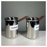 (2PC) CUISINART COOKWARE | Cuisinart Commercial Stainless Cookware, including a 10-1/4 inch dutch sk