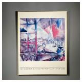 MARC CHAGALL “PARIS THROUGH THE WINDOW” 1913 PRINT | Guggenheim Print of Marc Chagall’s 1913 work “P