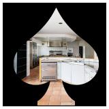 DARRELL KING | Knight Flight Burl wood sculpture of an owl, with label on the bottom. - l. 20 x w. 1