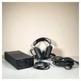 STAX SRM-1/MK-2 ELECTROSTATIC EARSPEAKER | SR-A Semi-Panoramic Sound Electrostatic Ear speaker with 