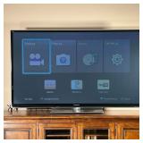 65” PANASONIC 3D PLASMA HDTV | 3D capable HD TV with all 3D equipment and glasses included; Model TC