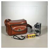 DEJUR FADEMATIC 8MM CAMERA & CAMERA BAG | Includes: 8mm film Movie Camera, original owner