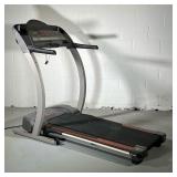 PROFORM CROSSWALK ADVANCED TREADMILL | Crosswalk Advanced 525 treadmill with wood sideboards and rub