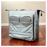 LARGE TUMI GARMENT BAG | Large grey Tumi garment bag/travel suitcase, with multiple pockets and larg