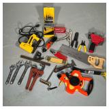 (21PC) TOOL LOT: CRAFTSMAN ETC | Includes: (3)Craftsman adjustable wrenches; Dewalt HD drill bits in