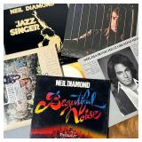 (7PC) NIEL DIAMOND RECORDS | Vinyl record albums, including: Serenade, Beautiful Noise, Stones, Tap 
