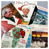 CHRISTMAS RECORDS | Vinyl record albums, including: Jesse Crawford “Organ and Thyme”, The Twelve Day