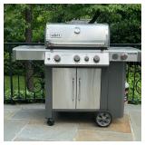 WEBER GS4 GRILL | Stainless steel Weber high-performance grill, with a Weber soft cover, and with th
