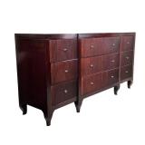 BAKER FURNITURE CHEST OF DRAWERS | From the Barbara Barry Collection by Baker, long dresser with nin
