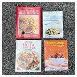 (4PC) MISC. COOKBOOKS | l. 11.25 x w. 8.75 in (largest) 