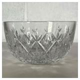 TIFFANY & CO CUT CRYSTAL BOWL | Beautiful cut crystal bowl by Tiffany & Co. - h. 4.5 x dia. 8.5 in 