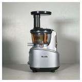 BREVILLE JUICER | Breville juicer with all attachments. - l. 9 x w. 8 x h. 16.5 in 