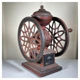 Large Stenciled Coffee Grinder | General Store Large Swift Mill Lake Brothers, Poughkeepsie NY. Grea