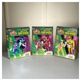 (3pc) Power Rangers Figures | Karate Action Power Rangers, brand new in original box. Includes: Kara
