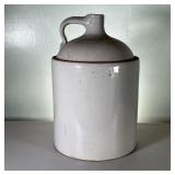 Red Wing Pottery Jug | Red wing five-gallon jug in white ceramic. - h. 17 x dia. 11 in 