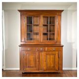 Step back Cupboard | 20th century, having double glazed doors over three drawers, over double cabine
