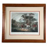Dean Wolstenholme Pt 2 Hunting Scene | “Fox Hunting Pt. 2”, “engraving by reeve”, “painted by wolste