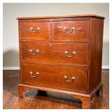 English Chest | Four drawer English chest. - l. 35 x w. 20 x h. 37 in 