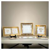 (6pc) Georges Briard Platters | Six piece Georges Briard mid century modern platter collection with 