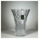 Waterford Irish Lace Vase | Waterford Crystal Irish Lace vase with original tag. - h. 10 x dia. 7 in